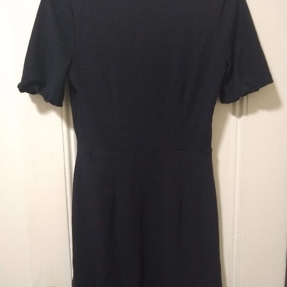 Madewell Cross-Front Button Dress - Picture 3 of 6
